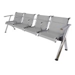 Banca tandem Steel 4 plazas  